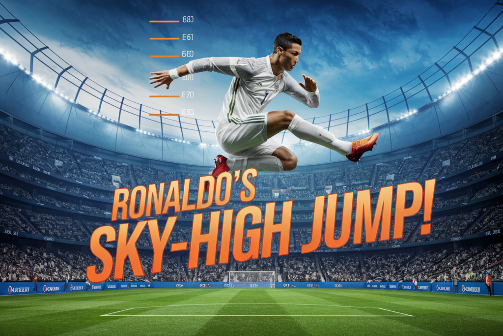 Cristiano Ronaldo Height Jump