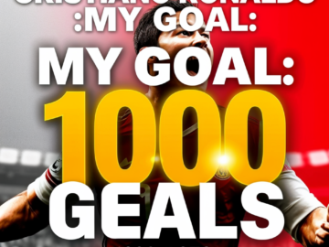 MY GOAL: 1000 GOALS