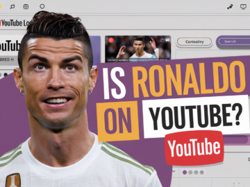 Is Cristiano Ronaldo on YouTube