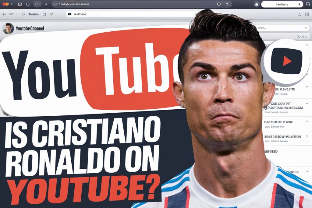 Is Cristiano Ronaldo on YouTube 