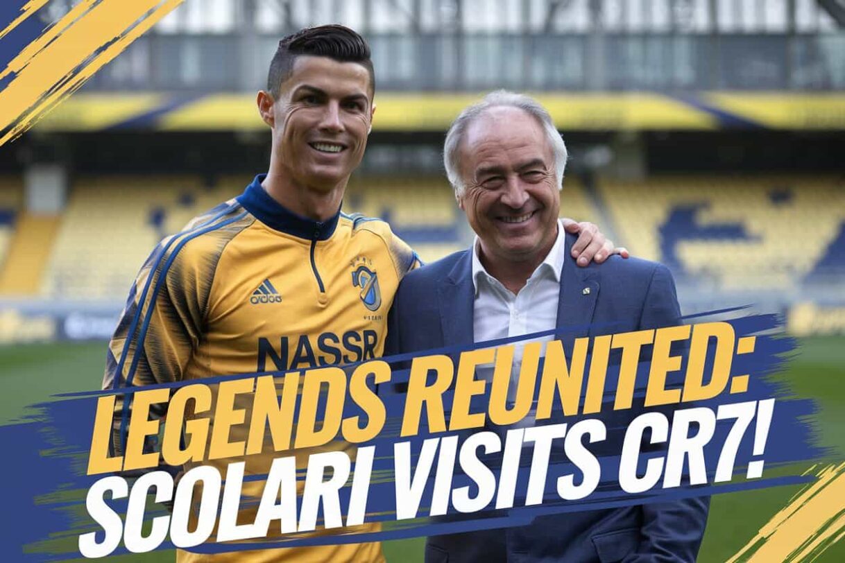 Legendary Reunion with Cristiano Ronaldo