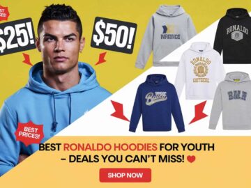 Ronaldo Hoodie Youth