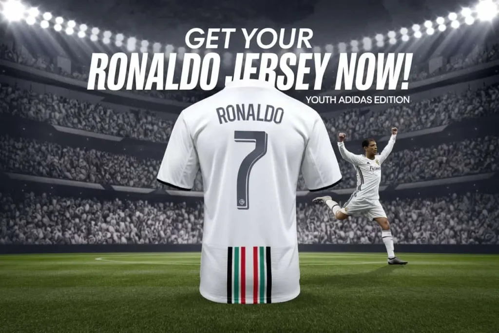 Ronaldo Jersey Youth Adidas