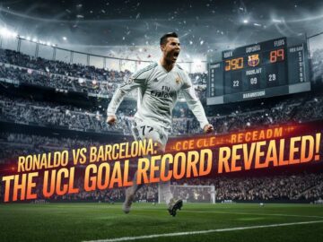 Ronaldo Scored Against Barcelona in the UCL