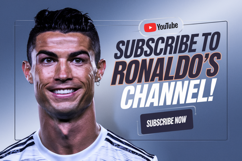 Ronaldo YouTube Channel Link