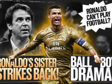 Ronaldo's Sister Jumps to Star