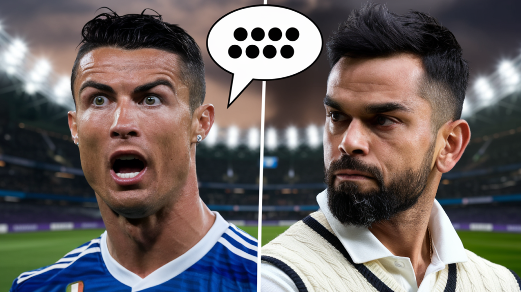 What Ronaldo Said About Virat Kohli 