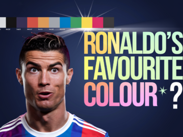 What is cristiano ronaldo's favourite colour