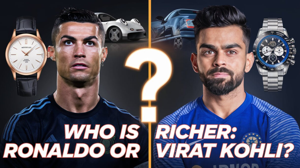 Who Is Richer Ronaldo or Virat Kohli