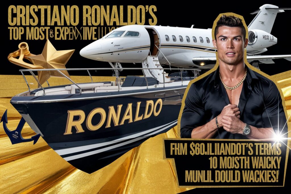 expensive things owned by cristiano ronaldo