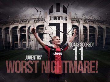 most goals against Juventus