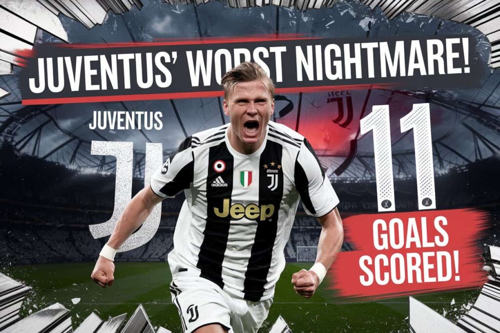 most goals against Juventus