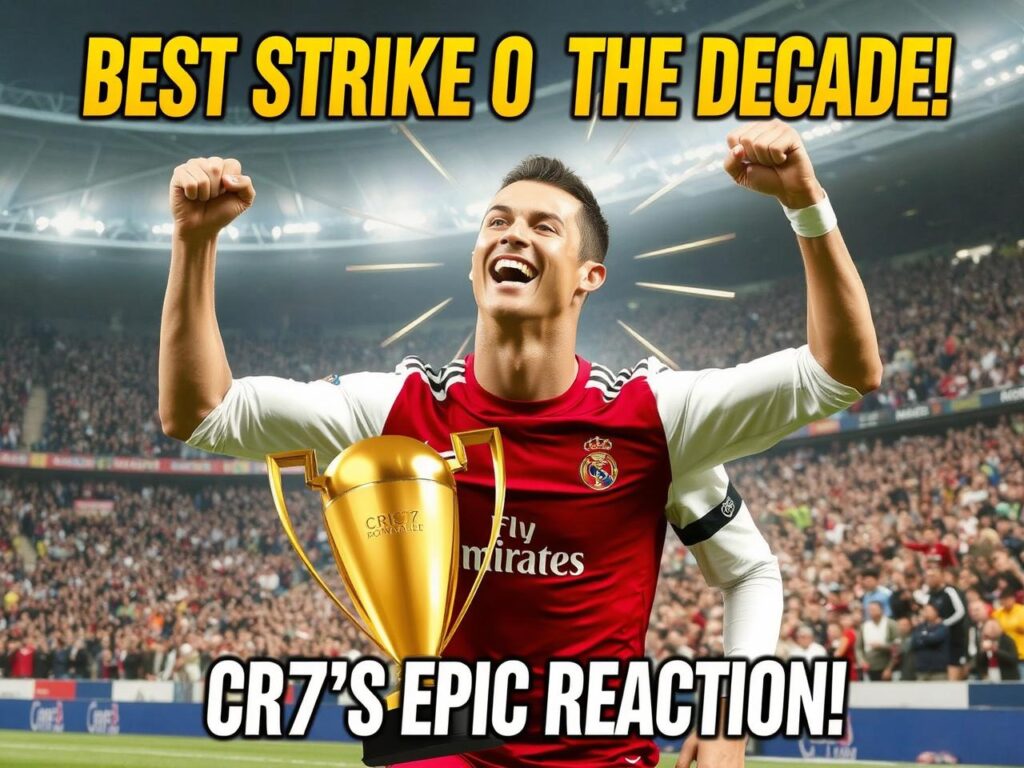 CR7 Named Best Striker