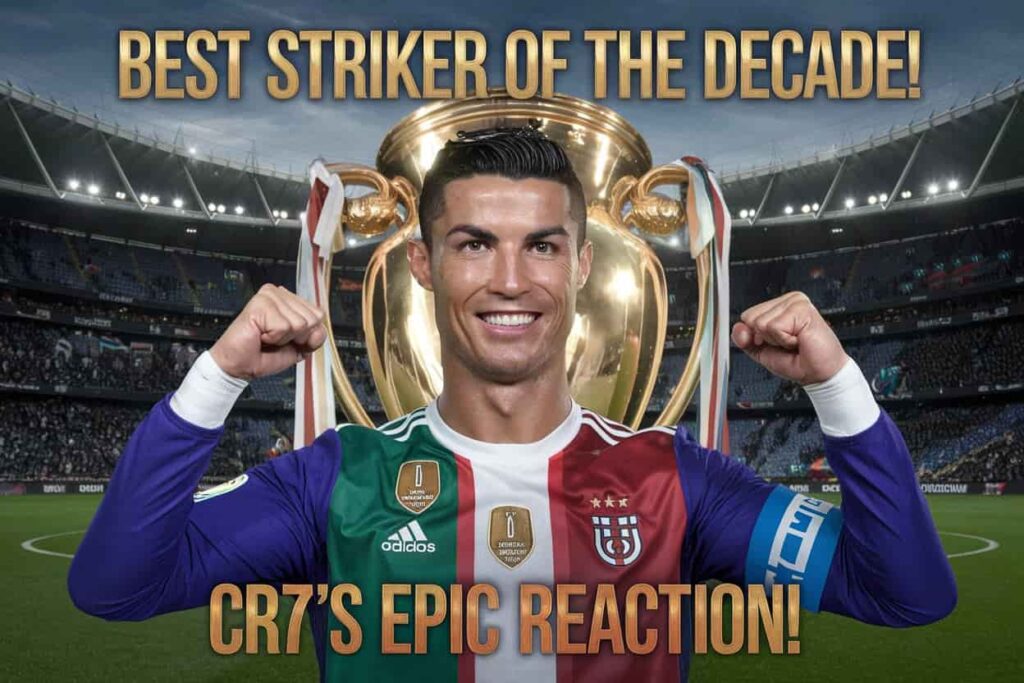 CR7 Named Best Striker