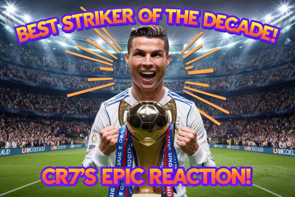 CR7 Named Best Striker