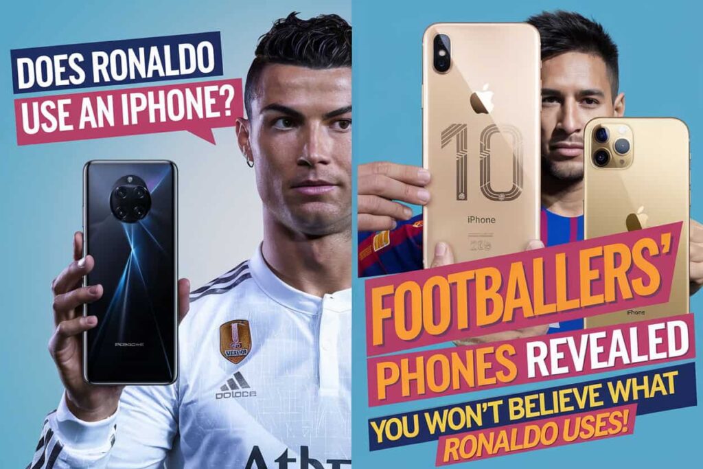 Does Ronaldo Use an iPhone