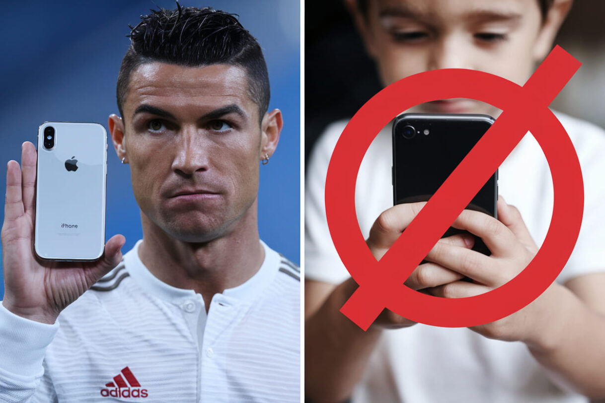 Ronaldo’s Son Doesn’t Have an iPhone