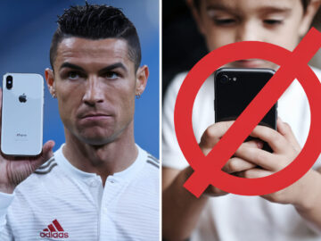 Ronaldo’s Son Doesn’t Have an iPhone